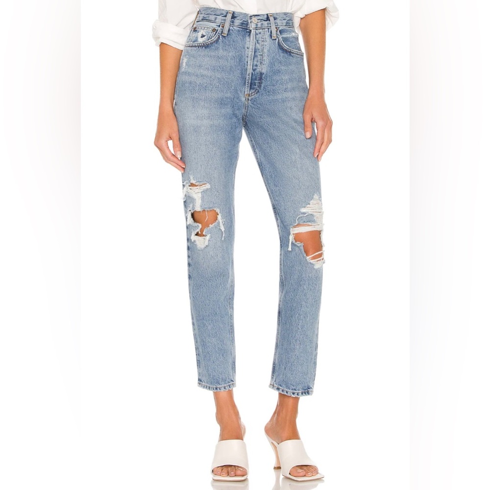 Agolde High Rise Relaxed Fit Jeans